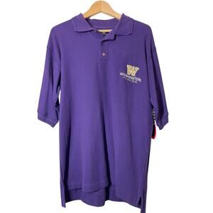 UW University of Washington Huskies Polo Shirt Mens Size XL NEW Pro Player